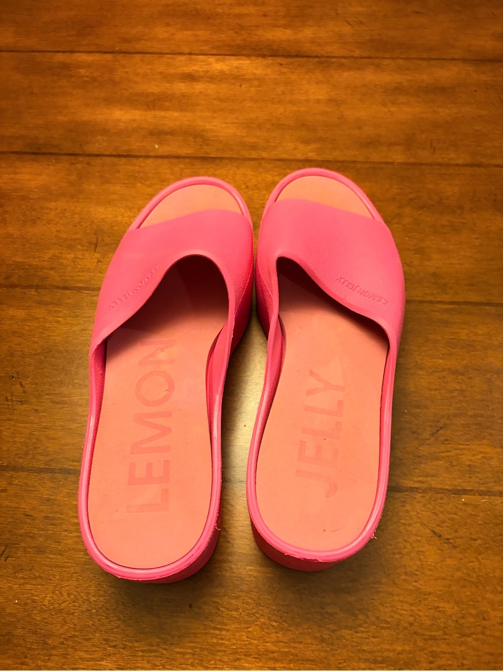 Women's Pink Slide Sandals